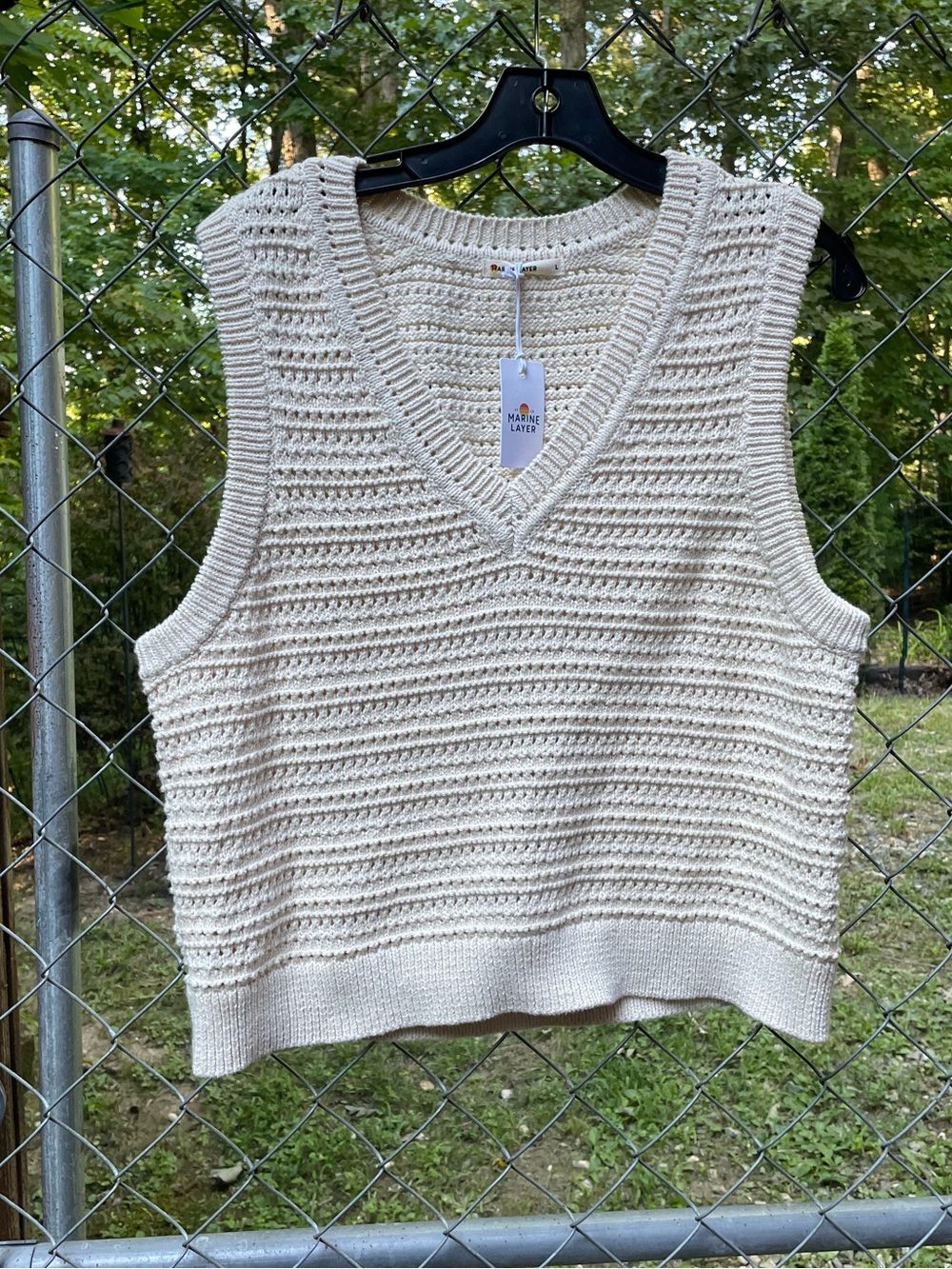 NWT Marine Layer Montecito Sweater Vest Size Large